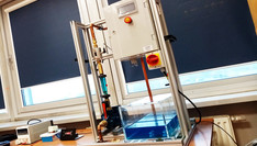 Przykładowe stanowisko do regulacji poziomu cieczy