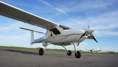 Samolot MP-02 Latające laboratorium KAIS (Widok od boku)